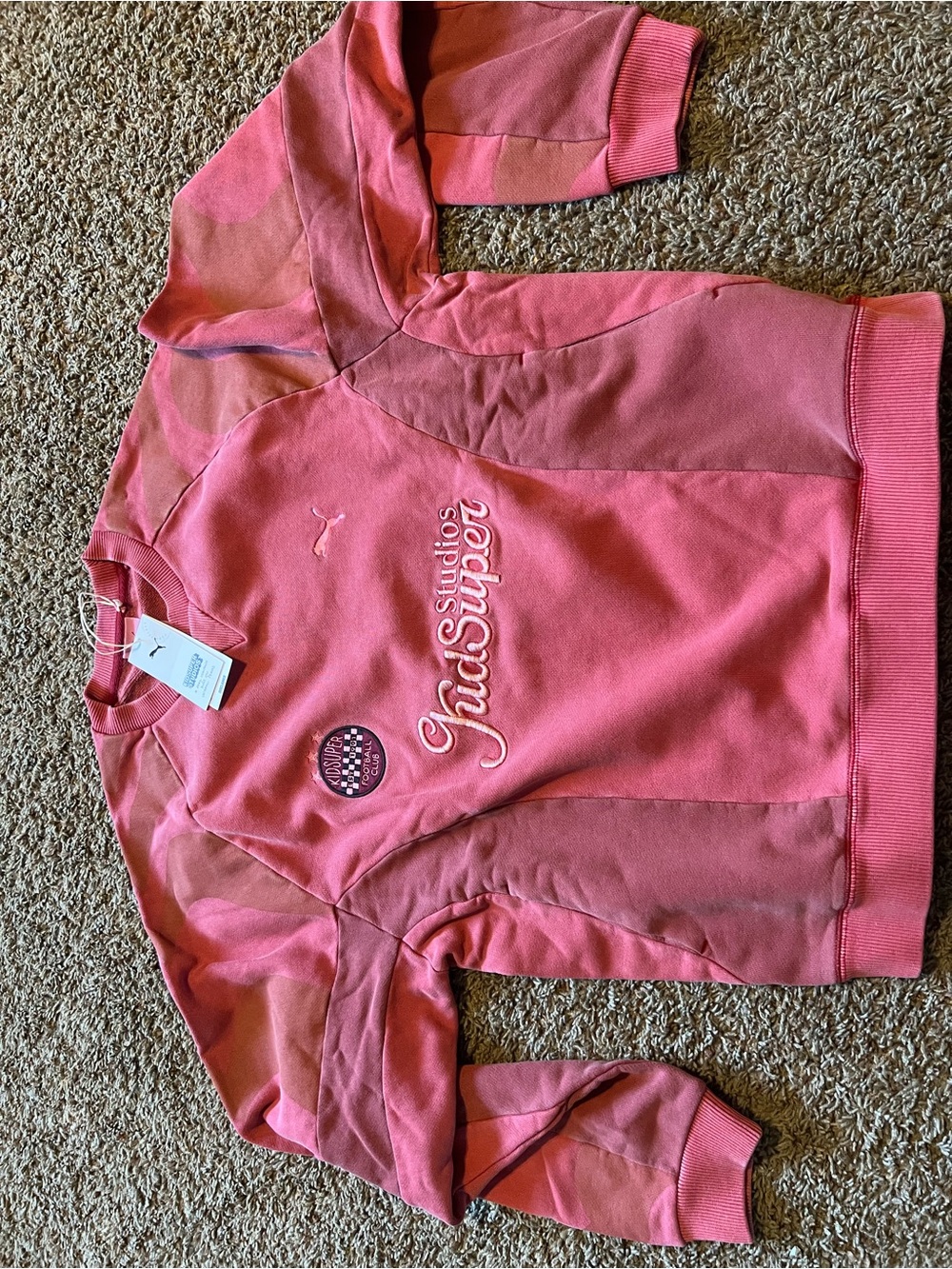 Mens Puma Kidsuper Crew Sweater (632364 39) Size Small